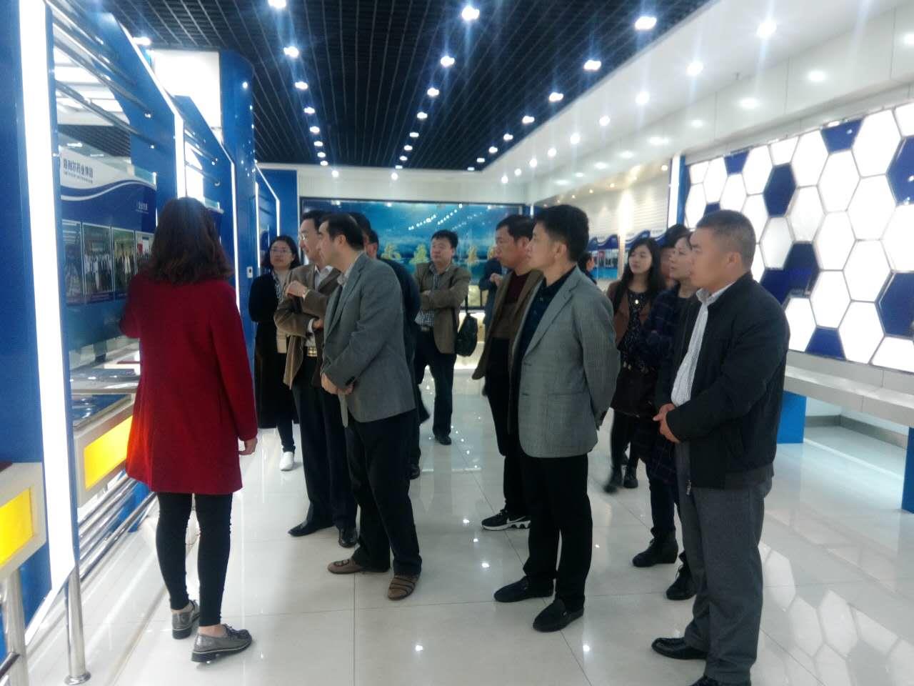 河南省非公党建党委书记一行来米兰(milan)体育参观