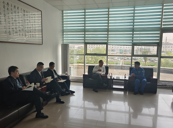 开发区管委会副主任张振城一行到山东米兰(milan)体育调研指导